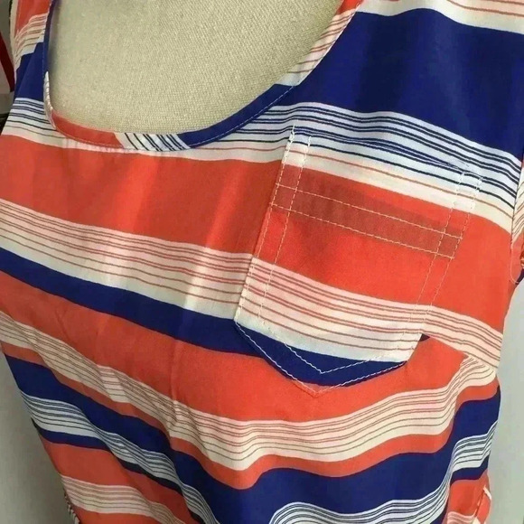 Gap Maternity Tie Striped Dress - Picture 7 of 9